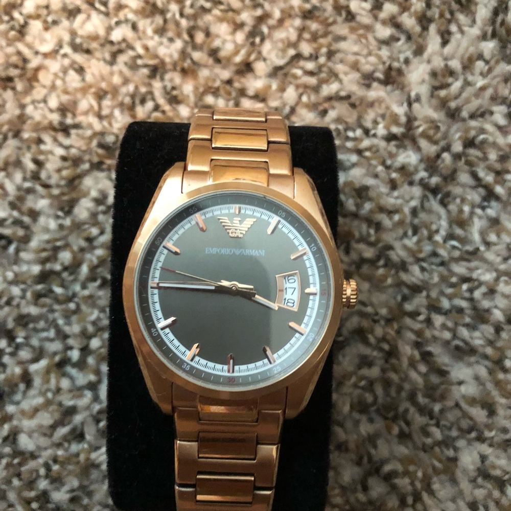 Emporium Armani “Limited Edition” Rose Gold watch.